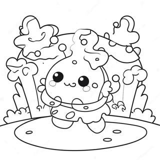 Page De Coloriage Coloree Du Paysage De Cookie Run Kingdom 111937 48189