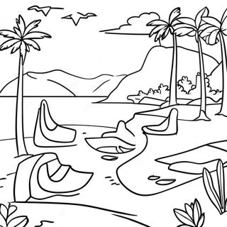 Page De Coloriage De La Scene De Total Drama Island 111962-48206