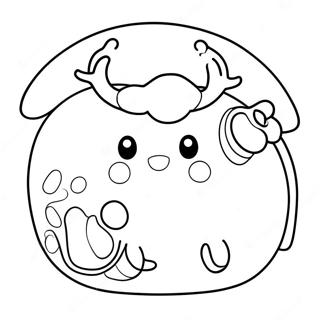 Page De Coloriage De Squishmallow Renne Adorable 112065-48288