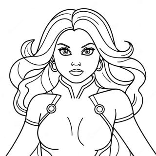 Page De Coloriage Starfire 112141-48338