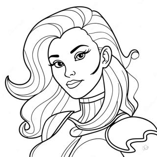 Page De Coloriage Starfire 112141-48339