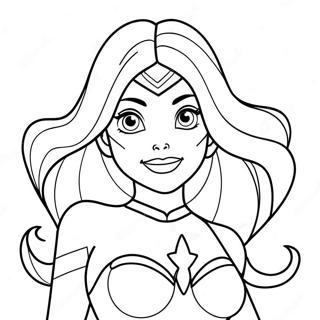 Page De Coloriage Starfire 112141-48340