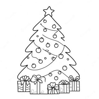 Arbre De Noël Pour Adultes Pages À Colorier