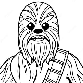 Chewbacca Pages À Colorier