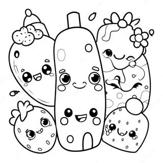 Page A Colorier Des Personnages Shopkins Mignons 11255-2238