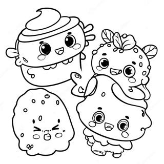 Page A Colorier Des Personnages Shopkins Mignons 11255-2239
