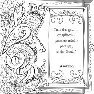 Page De Coloriage De Proverbes Inspirants 112858-48905