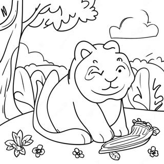 Page De Coloriage De Proverbes Sur Le Theme De La Nature 112860-48915
