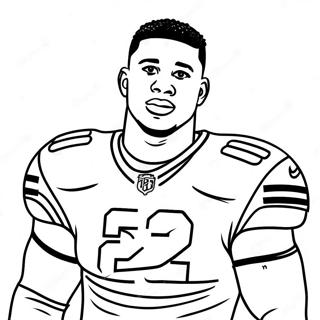 Saquon Barkley Pages À Colorier