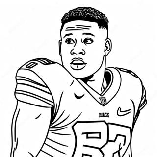 Page De Coloriage De Saquon Barkley 112881-49039