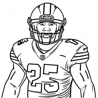 Page De Coloriage De Saquon Barkley 112881-49040