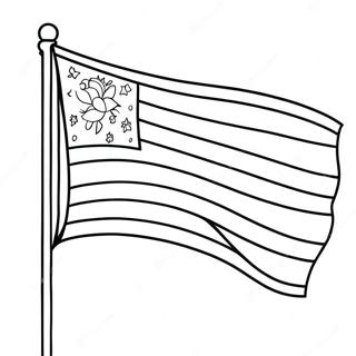Page De Coloriage Du Drapeau De La Fierte Lgbtq 112907-48940