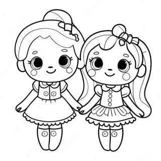 Page De Coloriage Des Poupees Lalaloopsy 112960-48981