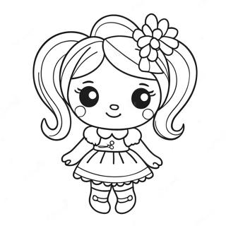 Page De Coloriage Des Poupees Lalaloopsy 112960-49101