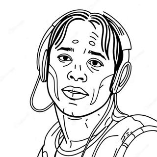 Page De Coloriage De Travis Scott 113190-49278