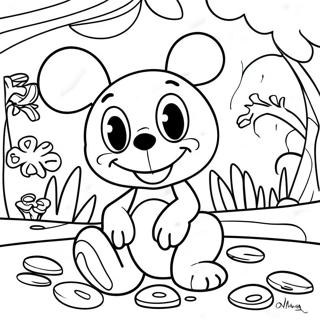 Page De Coloriage Disney Psychedelique 113370-49419