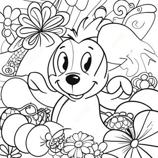 Page De Coloriage Disney Psychedelique 113370-49420