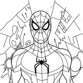 Spiderman Parmi Nous Pages À Colorier