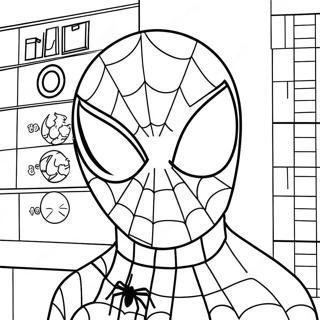 Page De Coloriage Du Personnage Spiderman Among Us 113449-49481