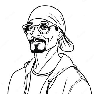 Snoop Dogg Pages À Colorier