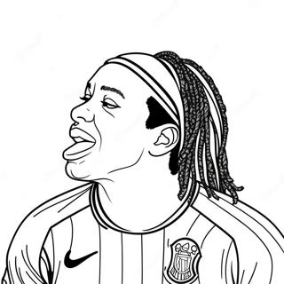 Page De Coloriage Ronaldinho 113886-49817