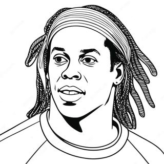 Page De Coloriage Ronaldinho 113886-49819