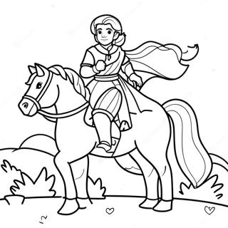Page De Coloriage De Prince Courageux En Quete 113965-49885