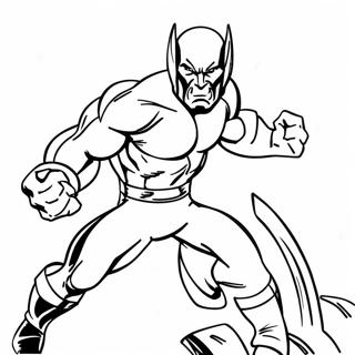 Page De Coloriage X Men 113989-49898