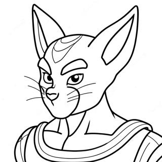 Page De Coloriage Beerus 114117-49998