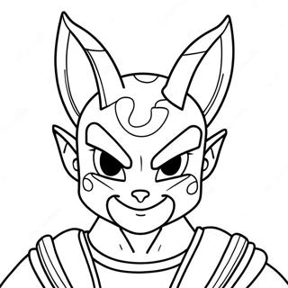 Page De Coloriage Beerus Avec Whis 114119-50006