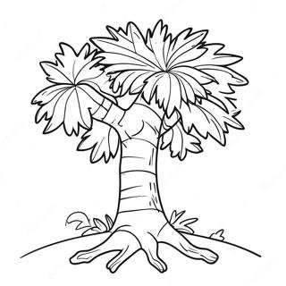 Page De Coloriage De Larbre Chicka Chicka Boom Boom Colore 114143-50022