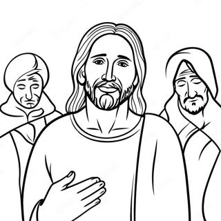 Page De Coloriage De Jesus Guerit 114219-50078