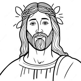 Page De Coloriage De Jesus Guerit 114219-50080