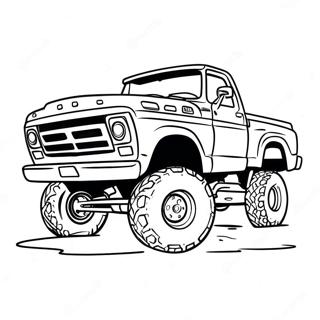 Page De Coloriage De Camion Ford Sureleve 114244-50097