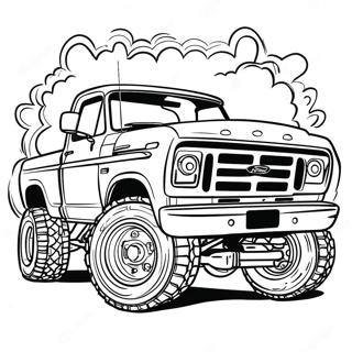 Page De Coloriage De Camion Ford Sureleve 114244-50100