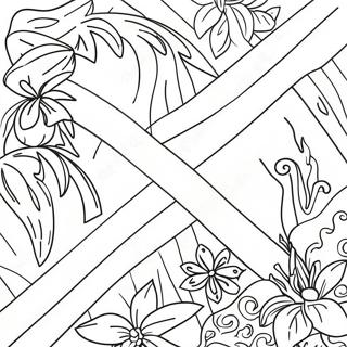 Page De Coloriage Du Drapeau De La Jamaique 114270-50119