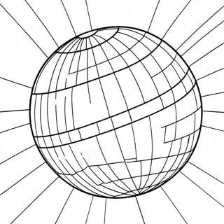 Page De Coloriage De Boule Disco 114322-50160