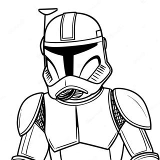 Clone Trooper Arc Trooper Pages À Colorier