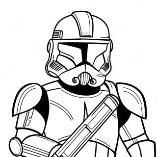 Page De Coloriage Clone Trooper Arc Trooper 114527-50318