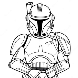 Page De Coloriage Clone Trooper Arc Trooper 114527-50320