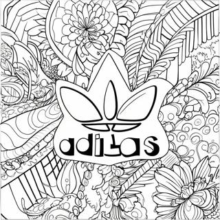 Page De Coloriage Du Logo Adidas 115044-50720