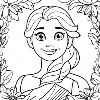 Elsa Frozen 2 Montre-Toi Pages À Colorier