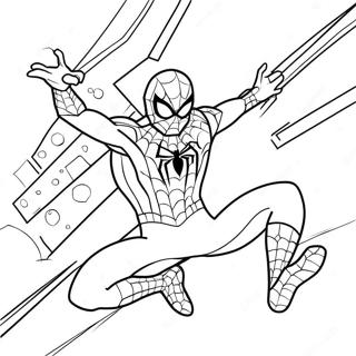 Spiderman Saint-Valentin Pages À Colorier