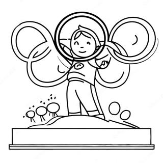 Page De Coloriage Des Jeux Olympiques 115406-51000