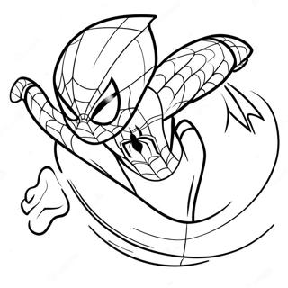 Spiderman Sonic Pages À Colorier