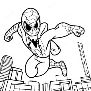 Page De Coloriage Spiderman Sonic 115458-51038