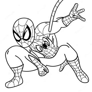 Page De Coloriage Spiderman Sonic 115458-51040