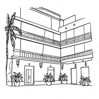 Page De Coloriage Dhotel 115638-51179