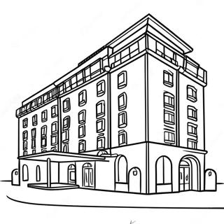 Page De Coloriage Dhotel 115638-51180