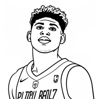 Page De Coloriage De Lamelo Ball 115920-51400